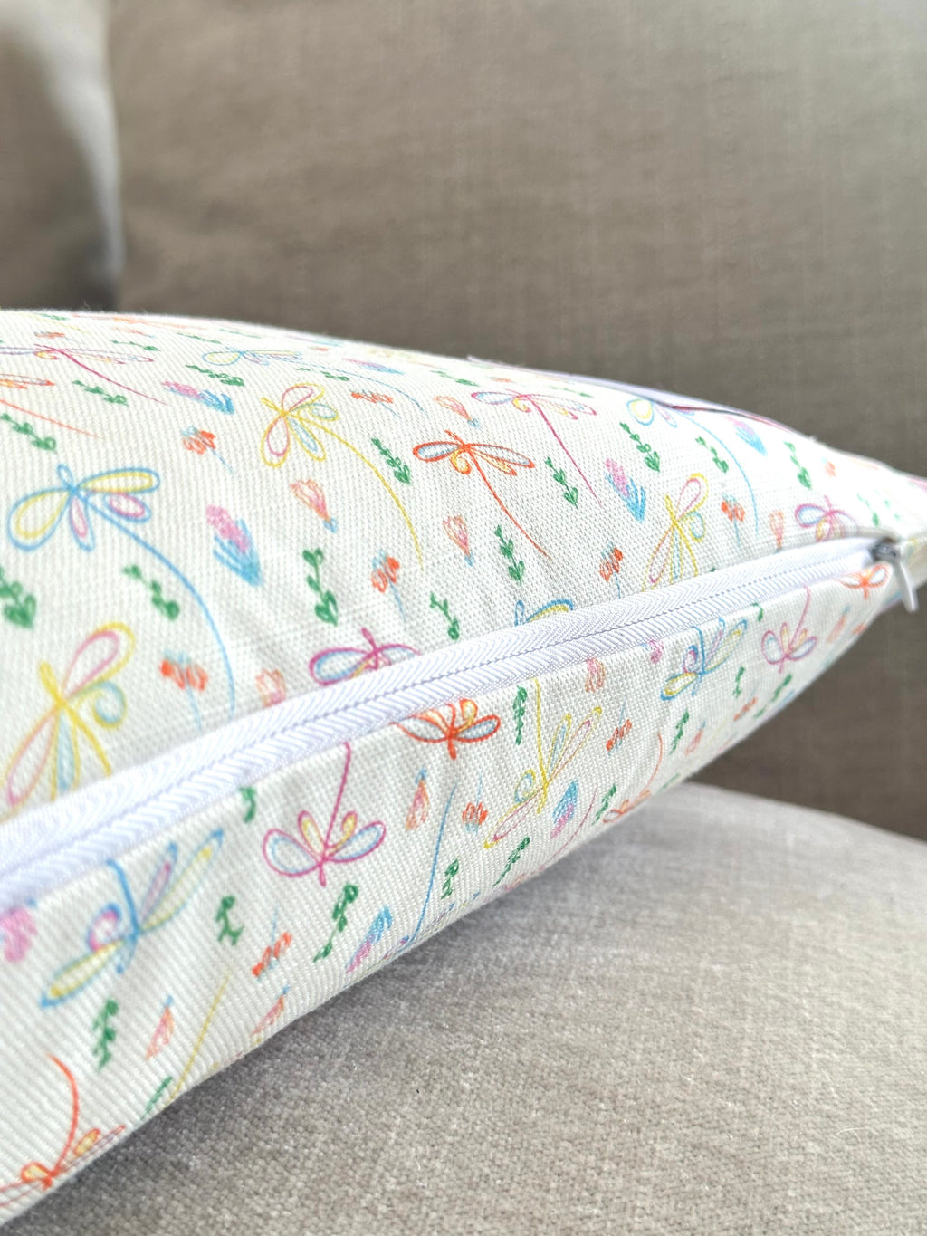 Full Bloom Dragonfly Accent Cushion