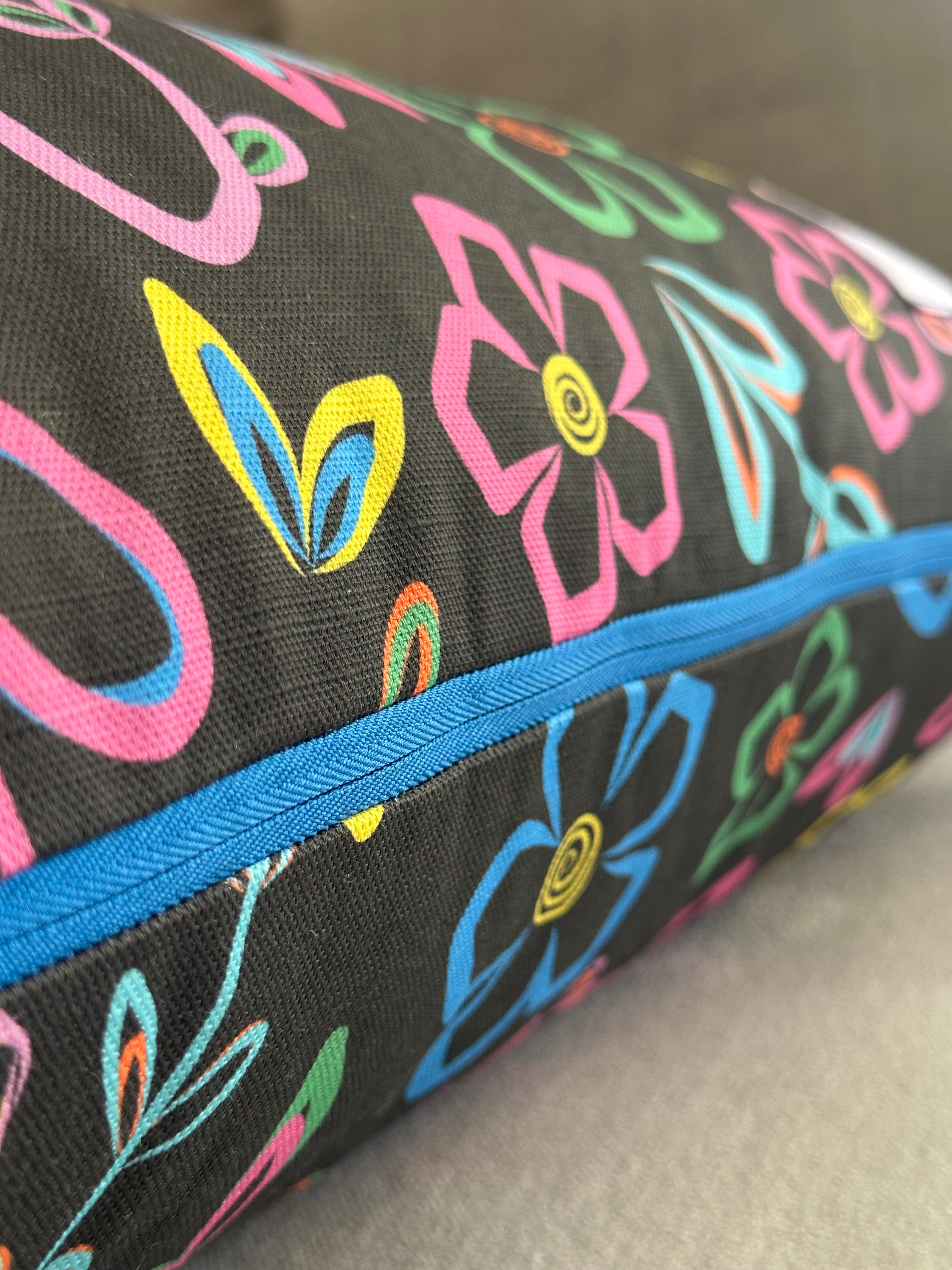 Full Bloom Midnight Cushion