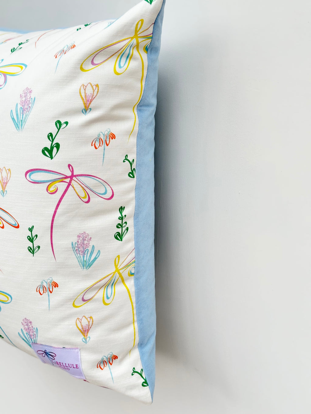 Full Bloom Dragonfly Cushion