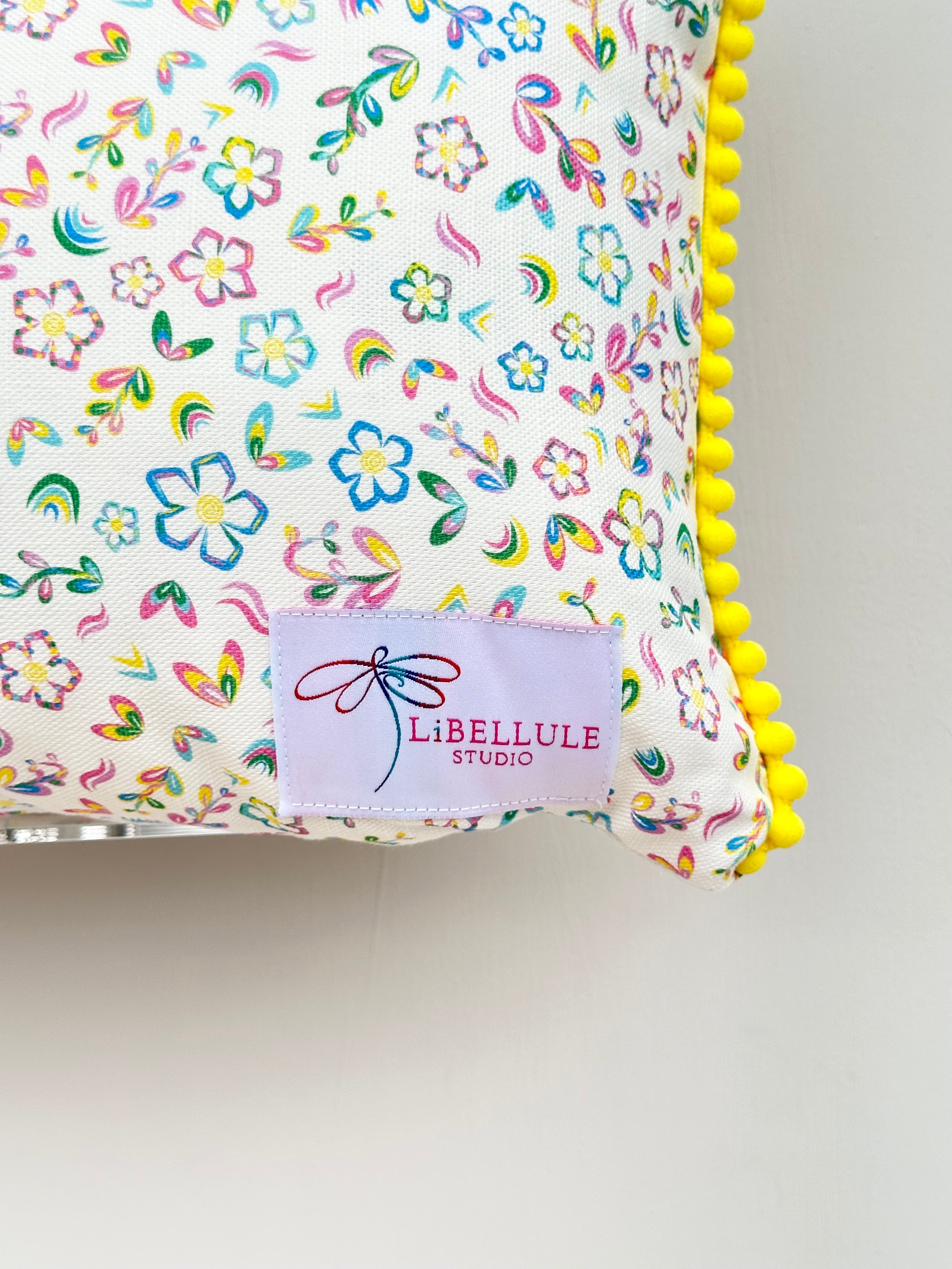 Full Bloom Rainbow Accent Cushion