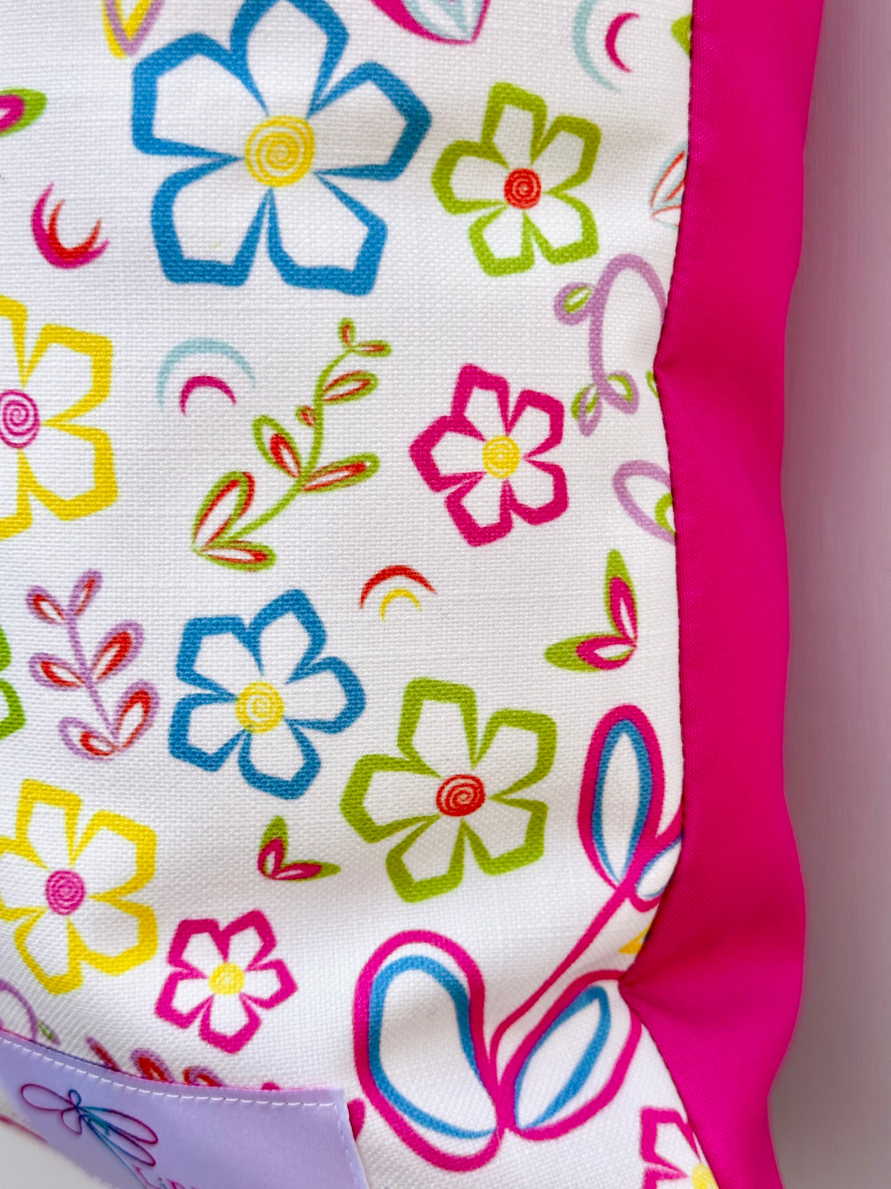 Full Bloom Outdoor Cushion - Pink