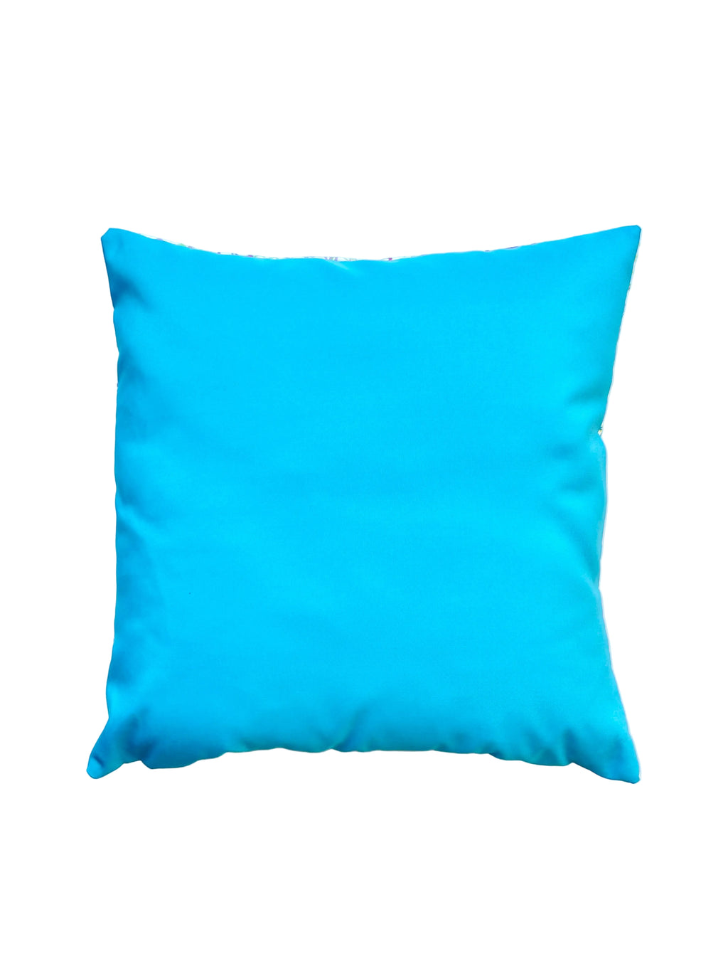 Full Bloom Outdoor Cushion - Blue