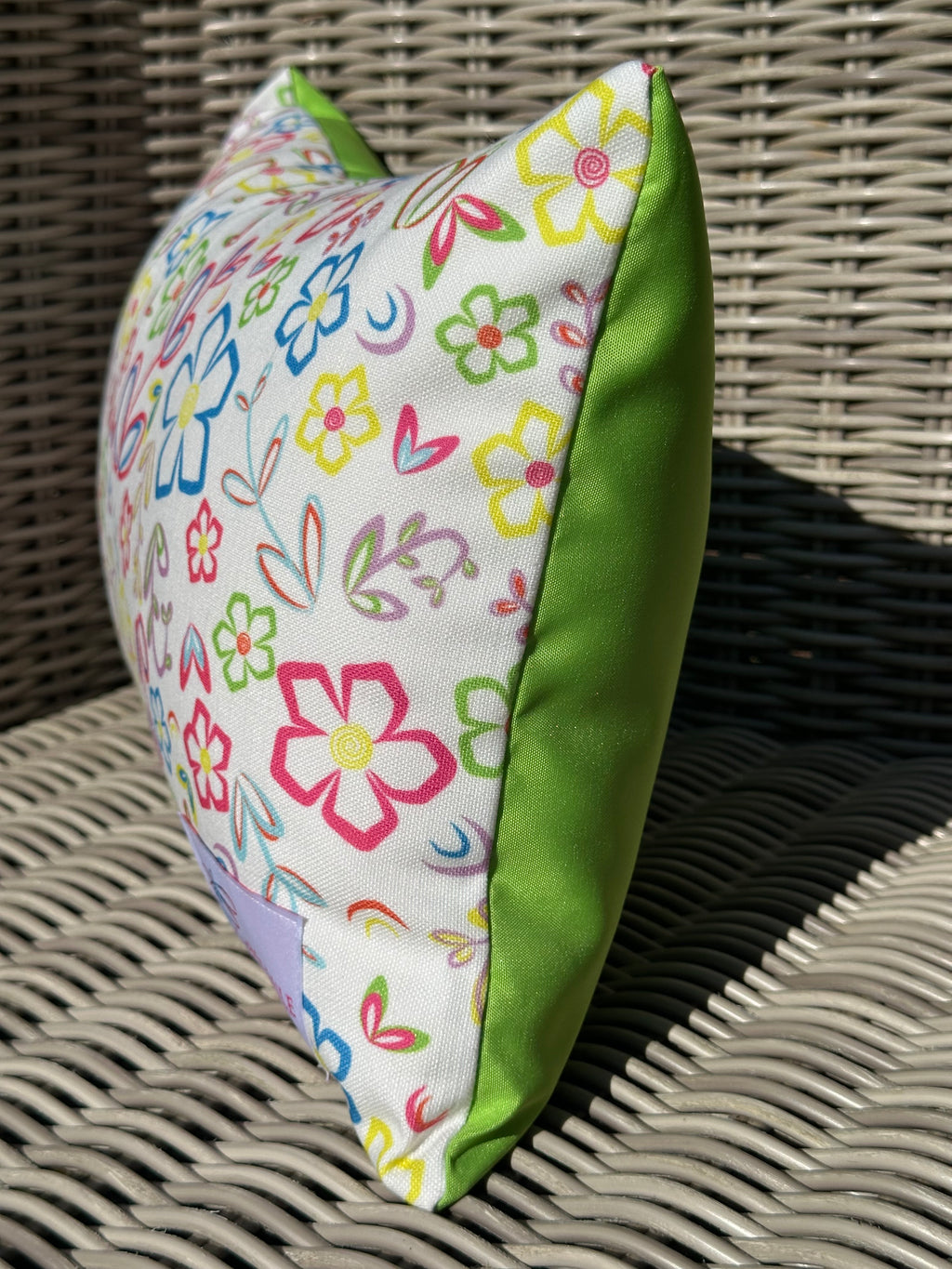 Full Bloom Outdoor Accent Cushion - Green